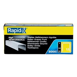 Rapid 13/10 Staples R33 10mm Shank Length [Pack of 5000]