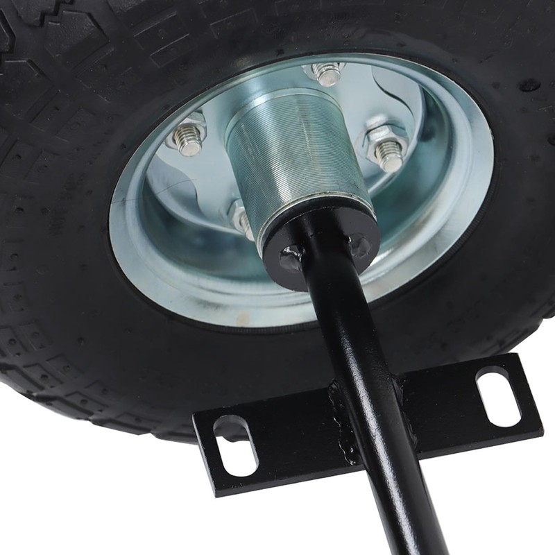 kimllier Black Inflatable All Terrain Generator Wheel Kit Replacement for