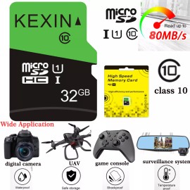 Compatible for widely device 1x Memory Card TF Micro SD Card 32GB Class 10 High Speed Fast Flash For Camera