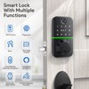 Smart Door Lock Deadbolt with Keypad: Keyless Entry Door Lock