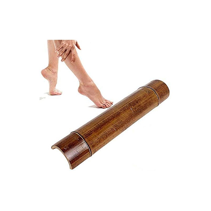 Natural Bamboo Tread Foot Acupressure Massage Blood Circulation Fatigue Recovery