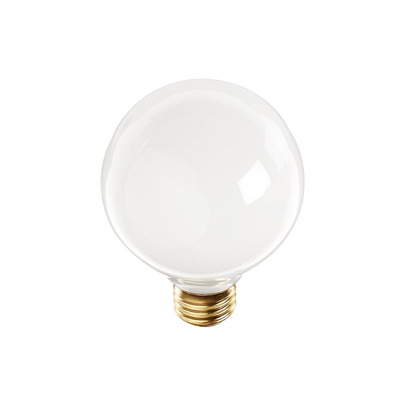 Bulbrite Incandescent G25 Medium Screw Base (E26) Light Bulb, 25