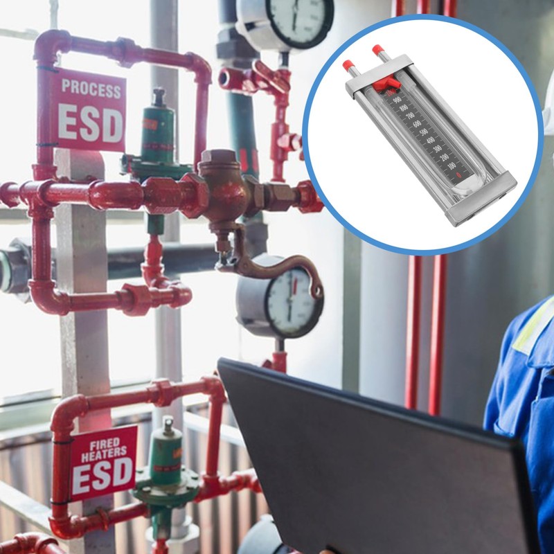 Mobestech Differential Pressure Meter u Tube Manometer Stainless Steel Construction