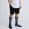 Cityelf 5 Pack Men Silky Socks Sheer Men Dress Socks