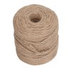 200m Natural Jute Twine 3mm Dia 4 Strand Safety Protective