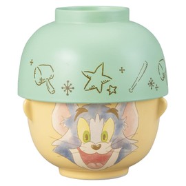 Sunart SAN3584 Tom and Jerry Soup Bowl Set, Mini, 7.8 fl oz (200 ml), Made in Japan