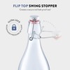 Bormioli Rocco Giara Swing Top Bottles 33 ¾ Ounce/1 Liter