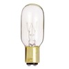 Satco S4721 130V DC Bayonet Base 25-Watt T8 Light Bulb,