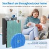 KC-860U Replacement Filter Set Compatible with Sharp KC860U Air Purifier
