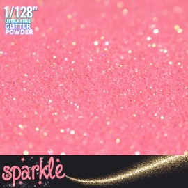 Iridescent Fine Glitter, 210G/7.41OZ Extra Fine Glitter Powder, Rainbow Craft Glitter for Resin, DIY Tumblers Painting, Body Nail Glitter, Festival Glitter for Christmas Decoration (Doll Pink)