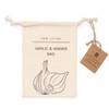 New Living Organic Linen Cotton Garlic & Ginger Bags Eco