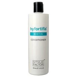 Style Factor hyfortifia™ Biotin Shampoo Conditioner Treatment | Shine Strengthen and Nourish | Made in USA (Conditioner 12 Oz)