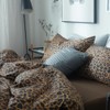 mixinni King Size Leopard Pattern Animal Cheetah Printed Bed Pilowcase