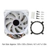 ARGB CPU Air Cooler AGHP 4 Copper Heat Pipes Hydraulic
