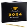 Graduation Guest Book, Class of 2024 Graduation Guest Book with