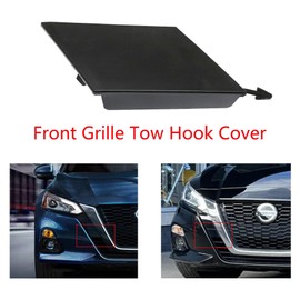 GXARTS 1 x Front Grille Tow Hook Cover Compatible with Nissan Altima 2019 2020 2021 2022 2023 Replace 622A06CA0B