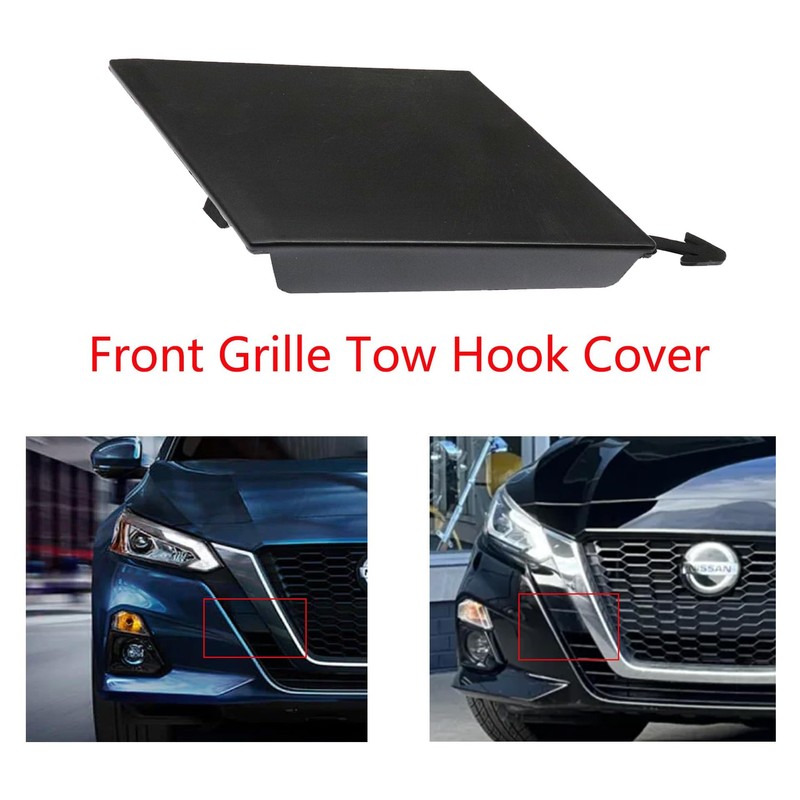 GXARTS 1 x Front Grille Tow Hook Cover Compatible with