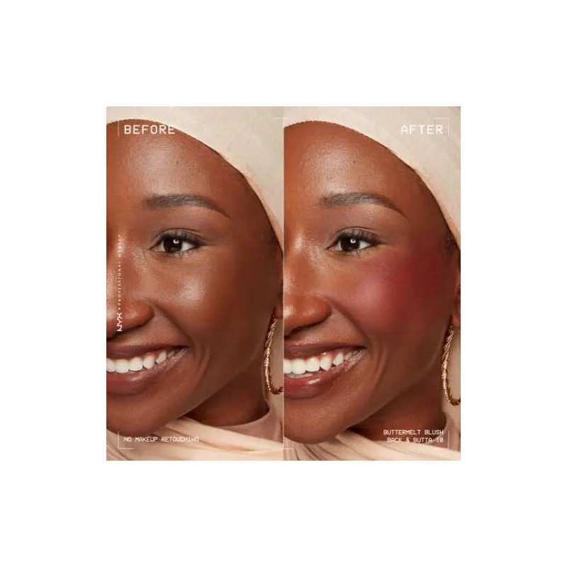 NYX Professional Makeup Buttermelt Blush Back And Butta