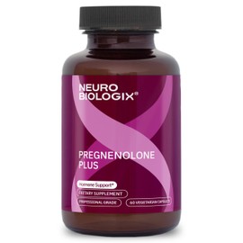Pregnenolone Plus - Optimal Pregnenolone Supplement for Women to Support Energy, Mood & Mental Clarity - Promotes Mitochondrial Function & Hormone Balance with Niacinamide – 60 Vegetable Capsules