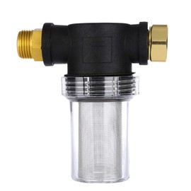 CREEXEON Filter for Garden Hose Pressure Washer Outdoor Gardening Inlet Water 40 mesh 3/4"