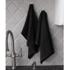 RITZ Royale Solid Kitchen Towels (2-pack) - Black