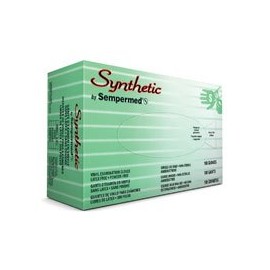PT# EVNP102 - Sempermed Powder Free Synthetic Vinyl Exam Glove LF Small 100/BX