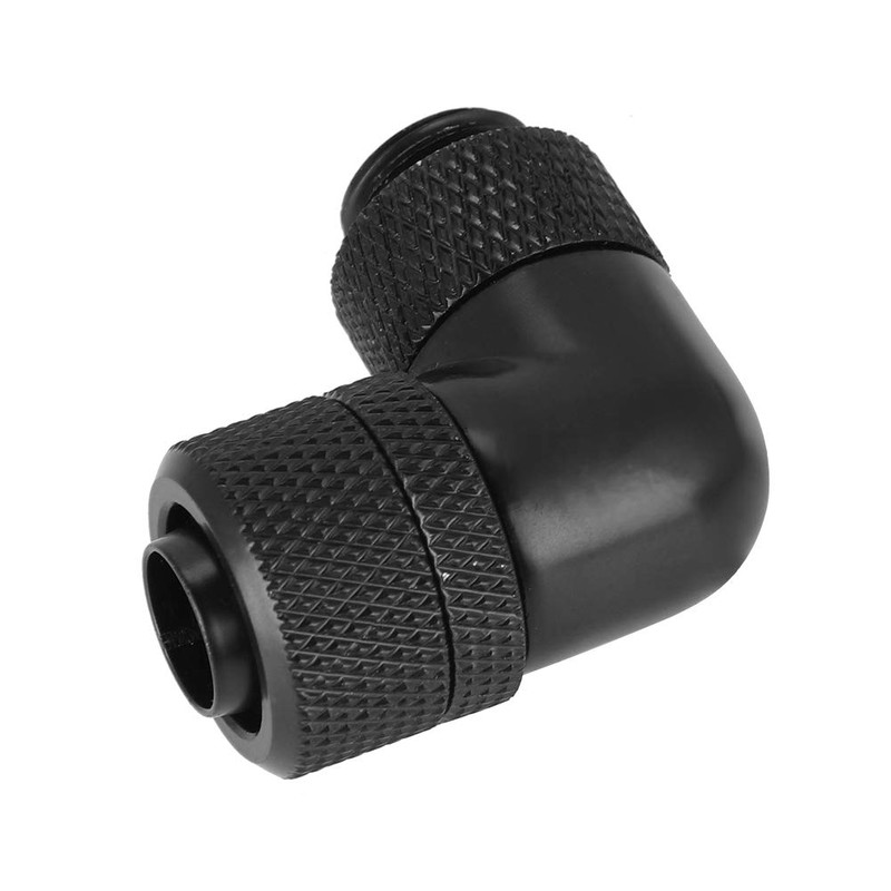 Diyeeni Water Cooling Connector G1/4 Thread 90 Degree Right Angle