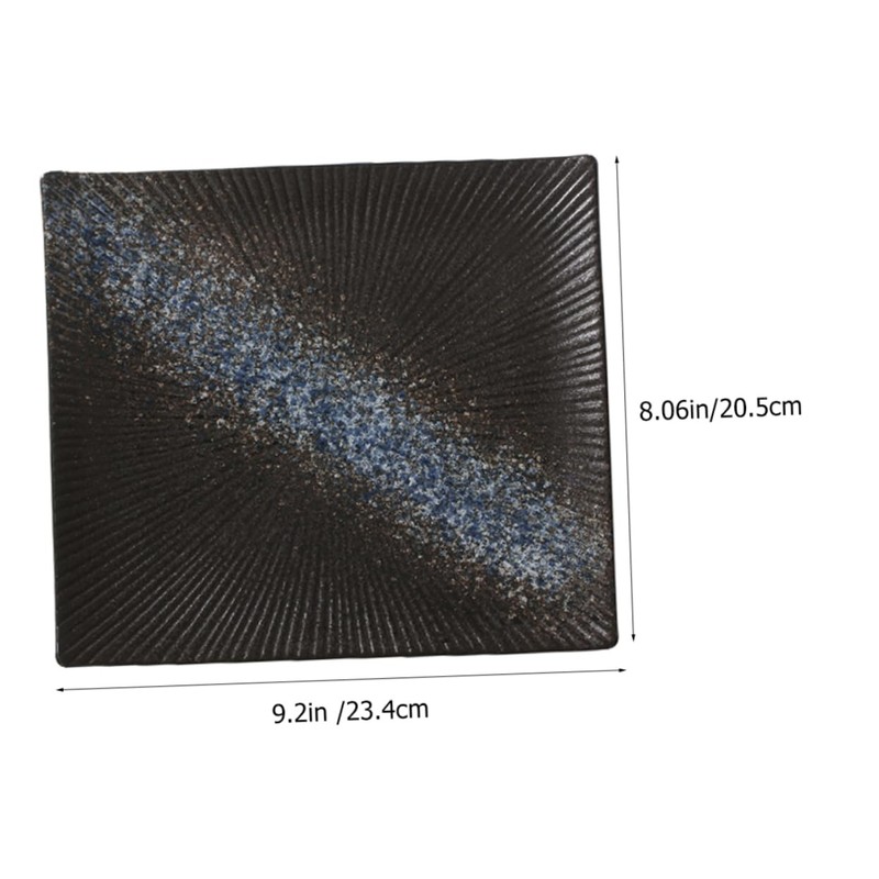 SHOWERORO Sturdy Japanese Steak Plate for Household Daily Use Multi-Function