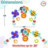 Playkidiz Baby Stroller Arch Toy, Interactive Activity Bar with Spinning