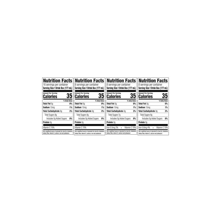 Honest Kid Organic Juice Drink Variety Pack, Assorted Flavors, 6