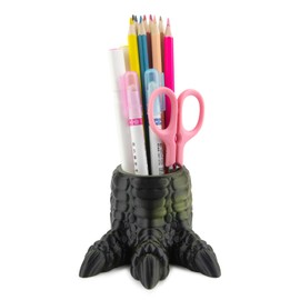 Viabty Creative Dinosaur Claws Pen Pencil Holder, Pen Holder for Desk Office Decor Home Office School Desk Docoration Ideal Gifts for Men Women Boys Girls