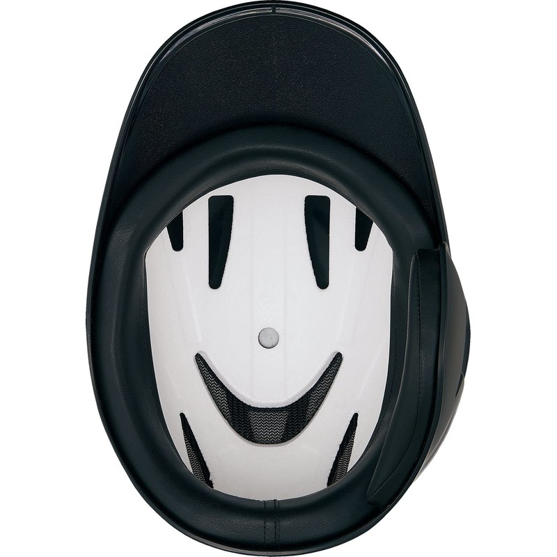 ZETT Baseball Soft Ball Player Single Ear Helmet Black (1900)