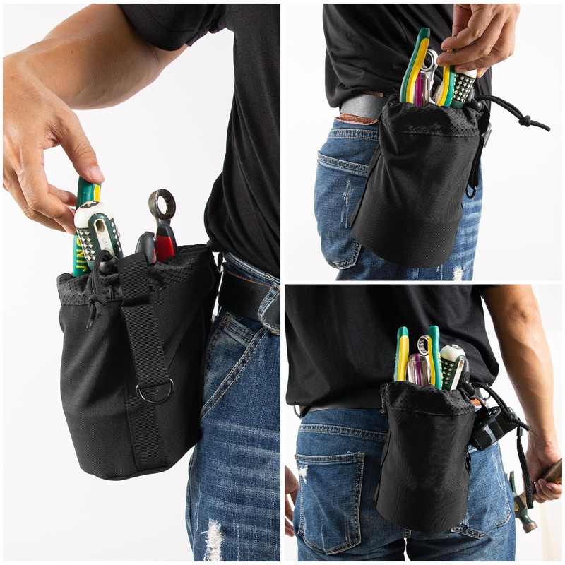 Nail/Screw Work Pouch - Modular Clip On Tool Pouch for