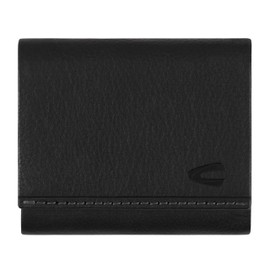 camel active Men's Atlanta Wallet with RFID Protection, Black, Menswear-S, black, S