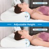 AM AEROMAX 32" King Size Contour Memory Foam Pillow, Cervical