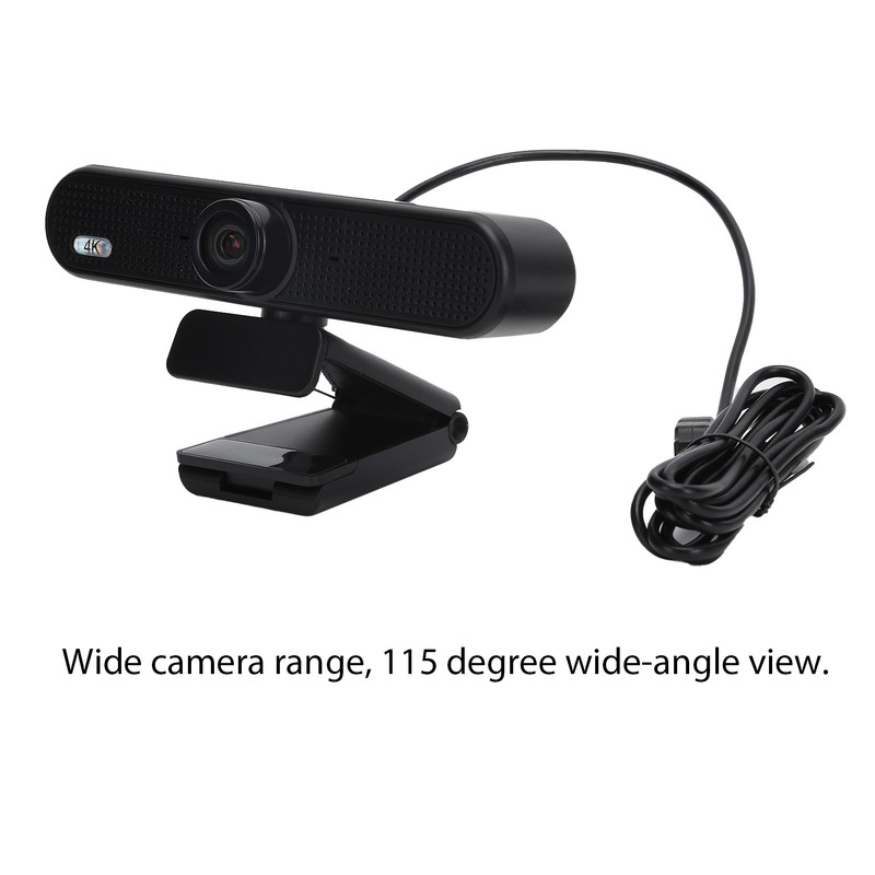 C55e 4K HD Webcam with Microphone USB Computer Camera for
