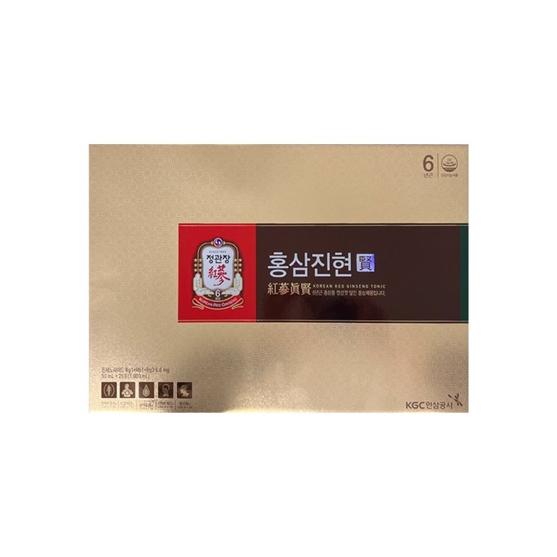 Chamdaol 정관장 홍삼진 현 50ml x 20포 Jeonggwanjang Red Ginseng