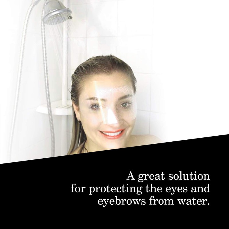 LWBTOSEE 50pcs Permanent Makeup Shower Face Shields Visors, Disposable Face