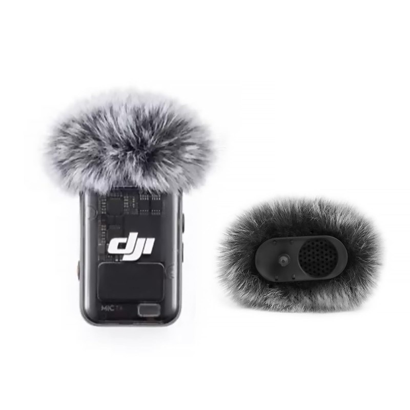 Microphone Windshield Kit 2 Packs Furry Microphone Windscreen Mic Windshield