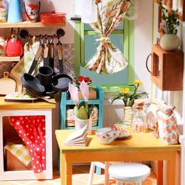 Dokurundo ® Robotime DIY Miniature House DG Series (Kitchen Product)