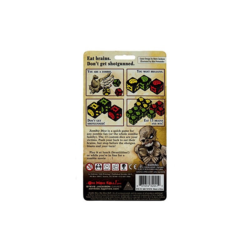 Steve Jackson Games Zombie Dice