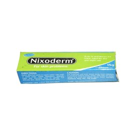 Nixoderm Tube Cream for Skin Problems | Eczema, Blemish, Pimples, Rash (15g)