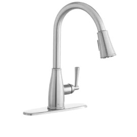 Glacier Bay Fairhurst Single-Handle Pull-Down Kitchen Faucet Stainless Steel