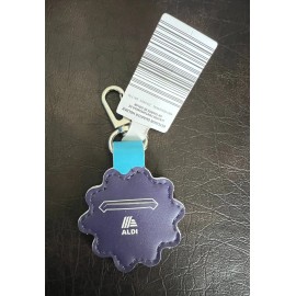 Aldi Gear FLOWER Quarter Keeper Coin Holder Clip Keychain 2025 *NEW*