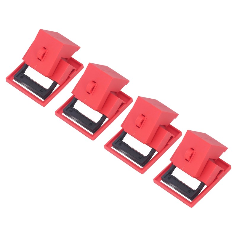 4Pcs Circuit Breaker Lockout Device Set Clamp On Single Pole