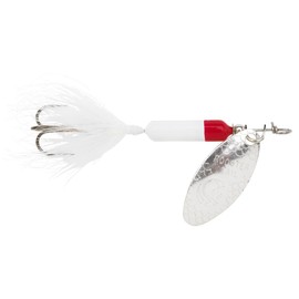 Yakima Bait Wordens 214-WHR Rooster Tail in-Line Spinner, 3", 3/8 oz Treble