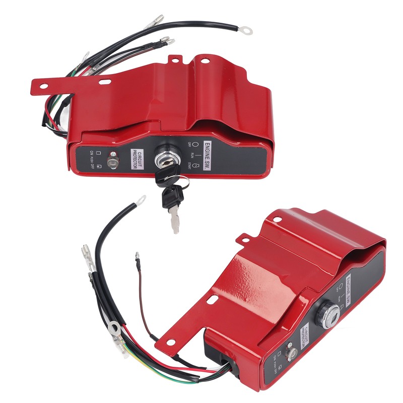 Ignition Key Switch Box Ignition Starter Switch Kit with 2