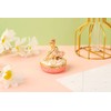 FASSLINO Ballet Girl Trinket Box Hinged Enameled Hand-Painted Figurine Ornaments