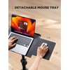 AMADA HOMEFURNISHING Foldable Projector Tripod, Multipurpose Laptop Stand with Removable