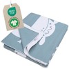 Merle Toys® Premium Cotton Baby Blanket, 100% Organic, GOTS and
